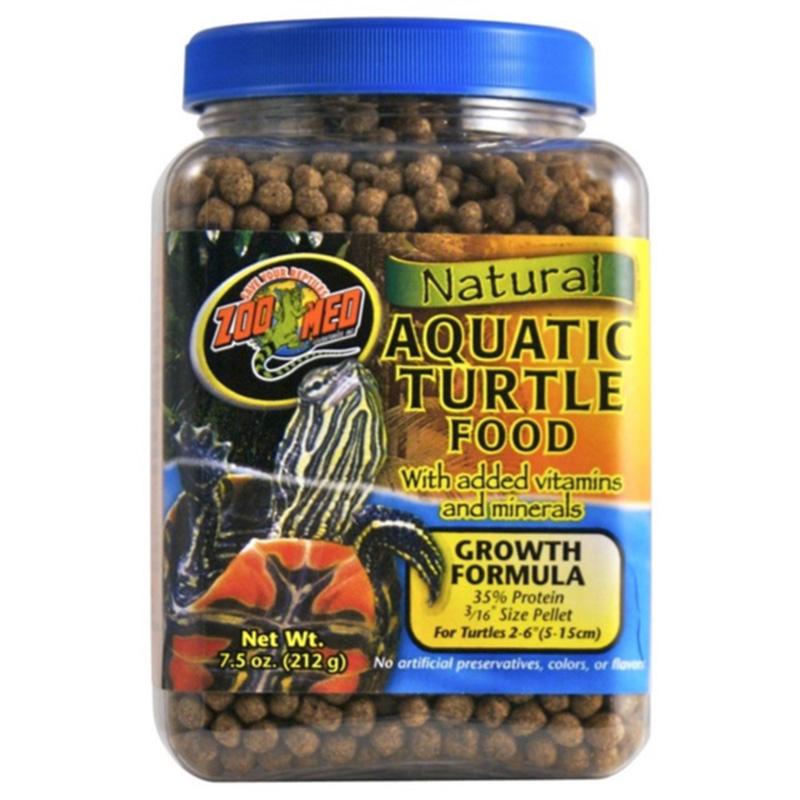 ZooMed Aquatic Turtle Food (3.16 size 35_ protein) (Growth Formula) (212g)